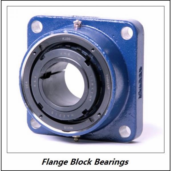 DODGE F4B-GTAH-107  Flange Block Bearings #3 image